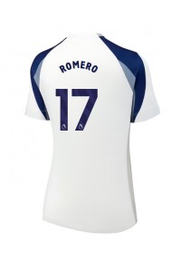 Tottenham Hotspur Cristian Romero #17 Jalkapallovaatteet Naisten Kotipaita 2025-26 Lyhythihainen